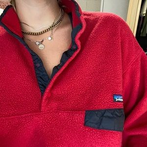Patagonia fleece pull over